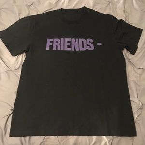 Vlone purple friends tee replica